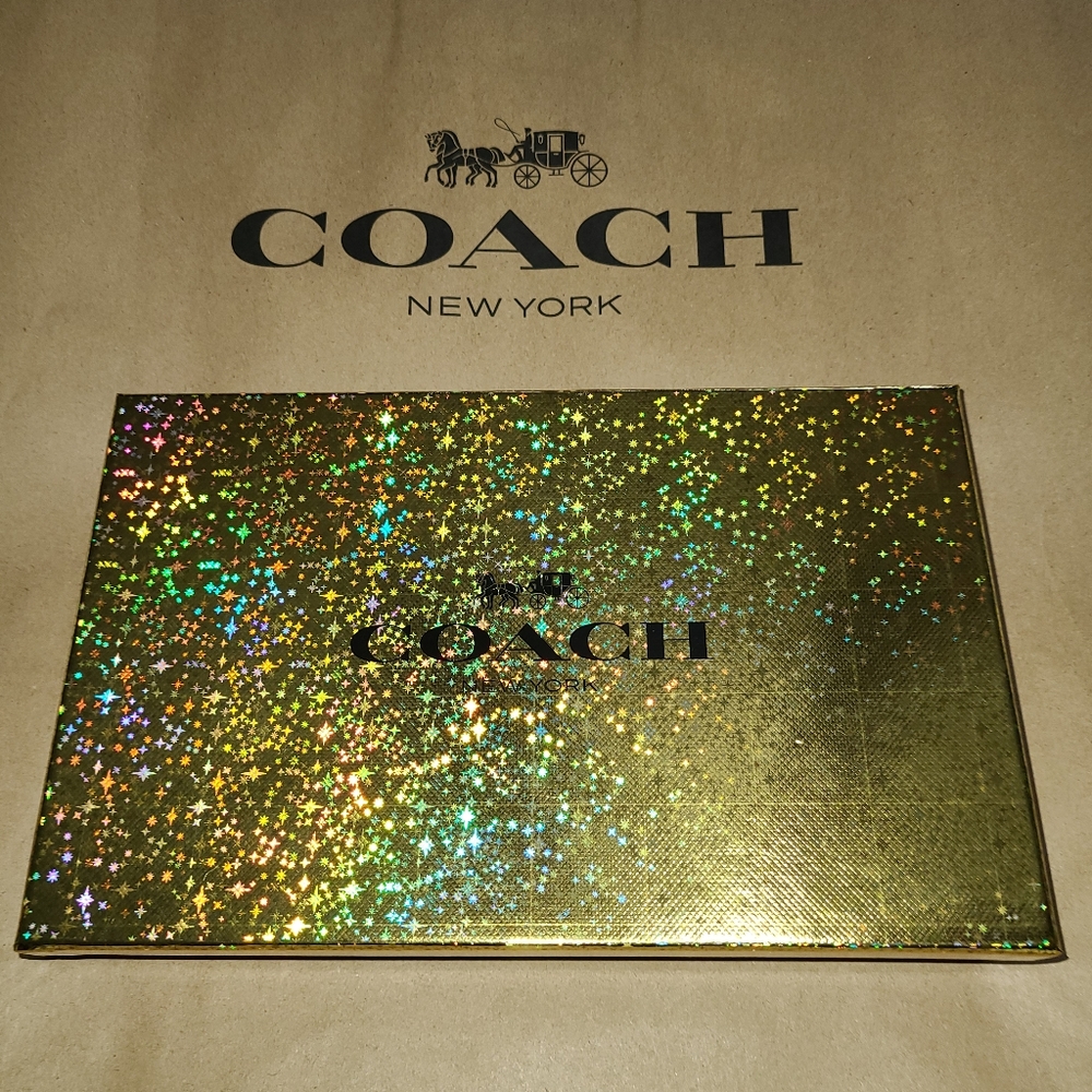 🎁🧸 New Signature Large Corner Zip w Charms - Picture 7 of 7